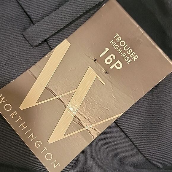 NEW WORTHINGTON Modern Fit Trouser NWT Size 16P - Picture 5 of 5